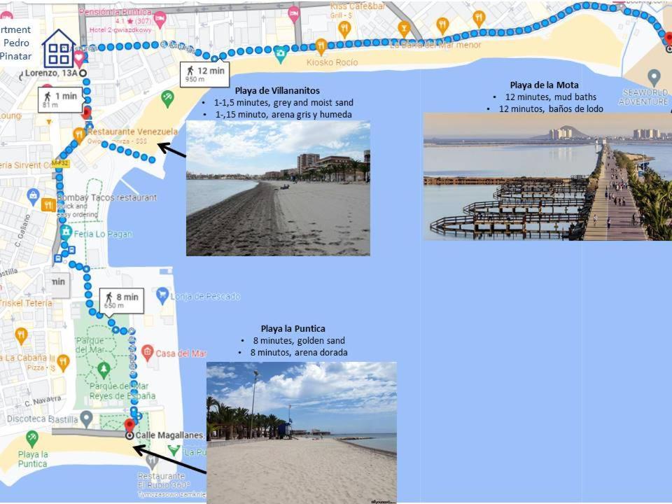 Apartment San Pedro Del Pinatar Lo Pagan Tikitakiapartments Экстерьер фото